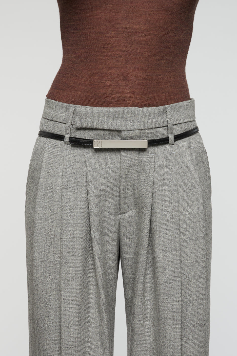 REVERSIBLE MINI LOGO BELT