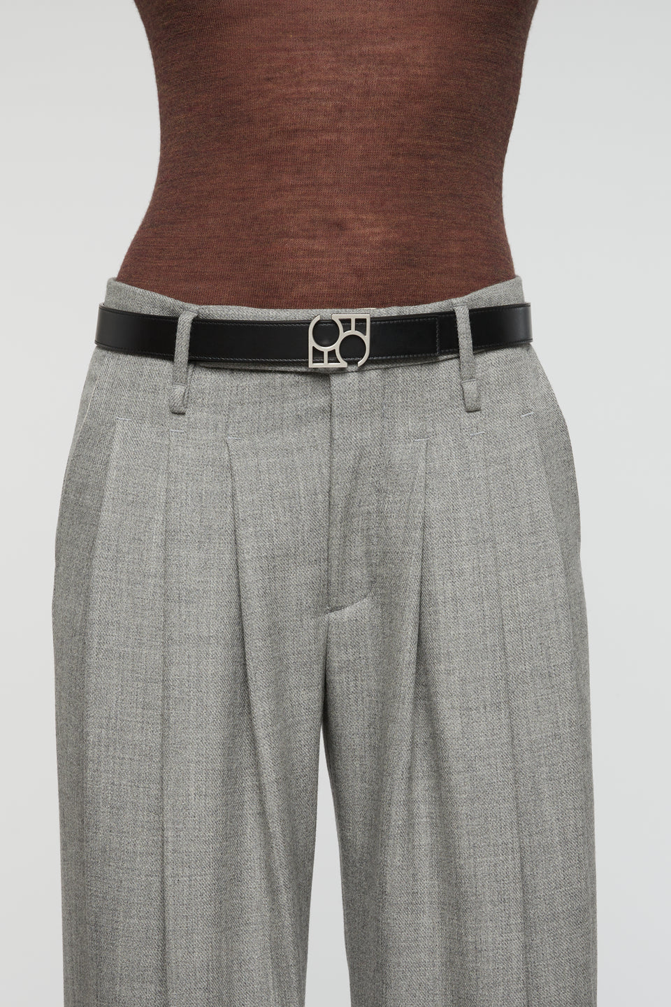 REVERSIBLE LOGO BELT