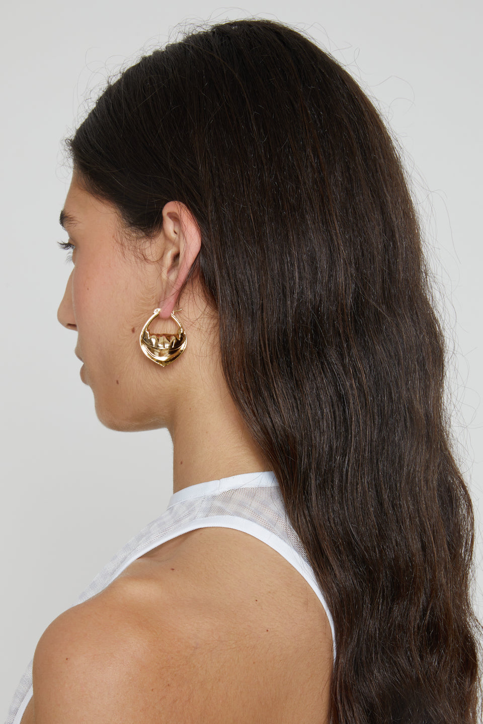 Tortellino Earring-Gold
