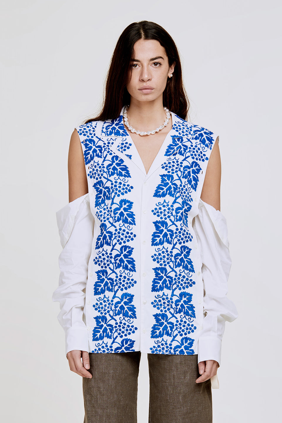 LA ROMAGNOLA MULTI-BOTTON SHIRT