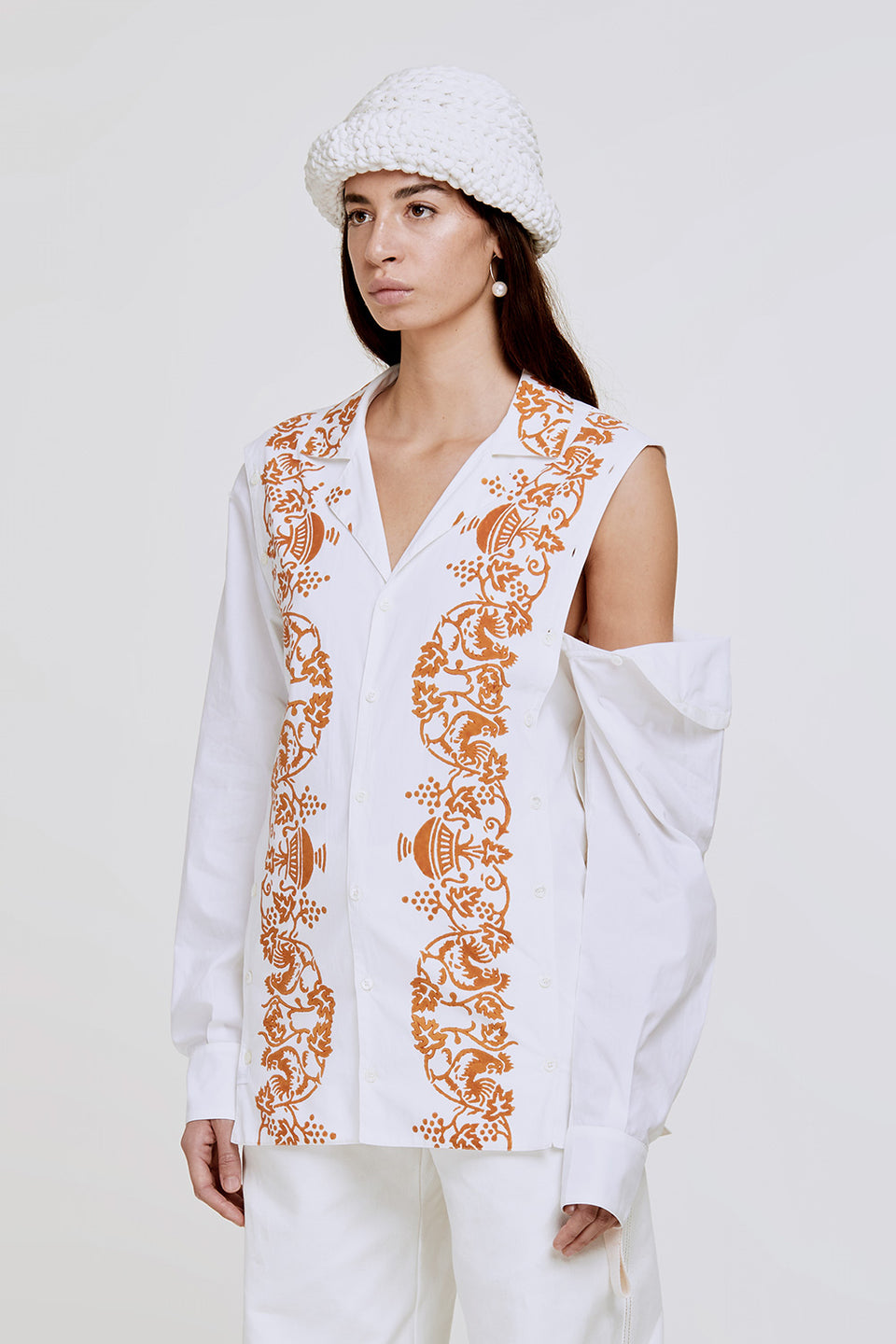 LA ROMAGNOLA MULTI-BOTTON SHIRT