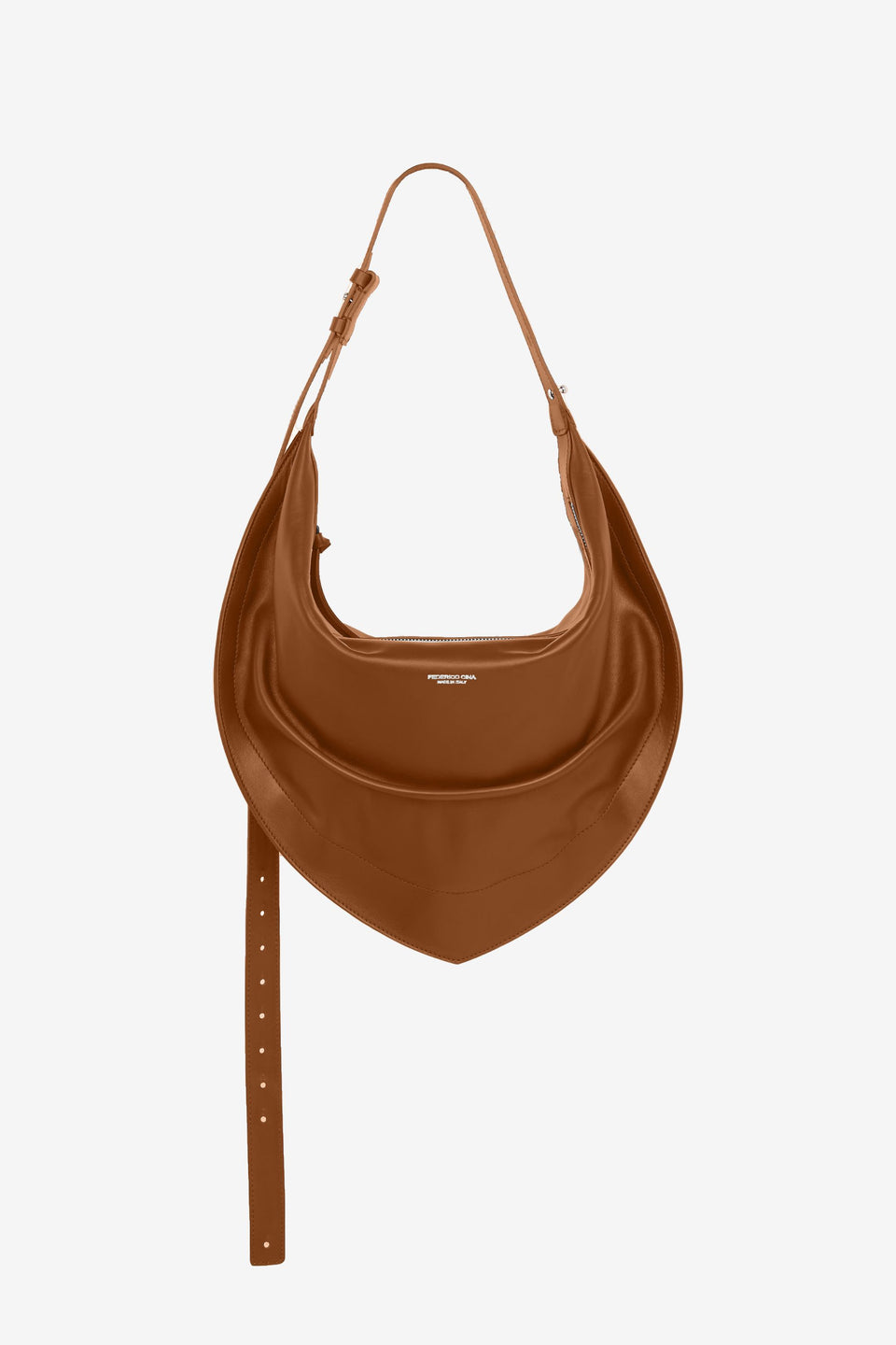 Tortellino Hobo Bag_Camel