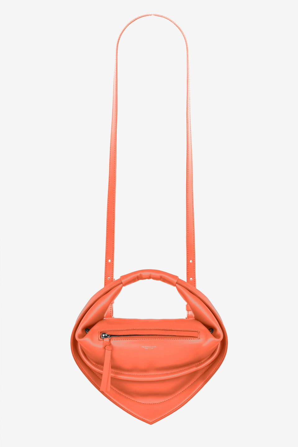 Midi Tortellino Bag-New Orange