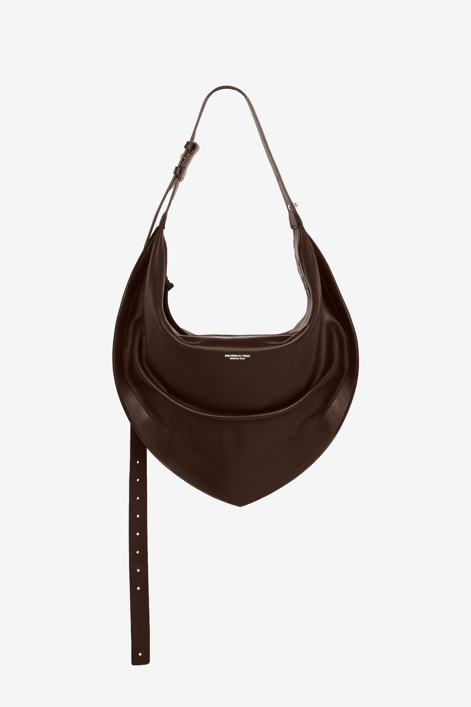 Tortellino Hobo Bag_Brown