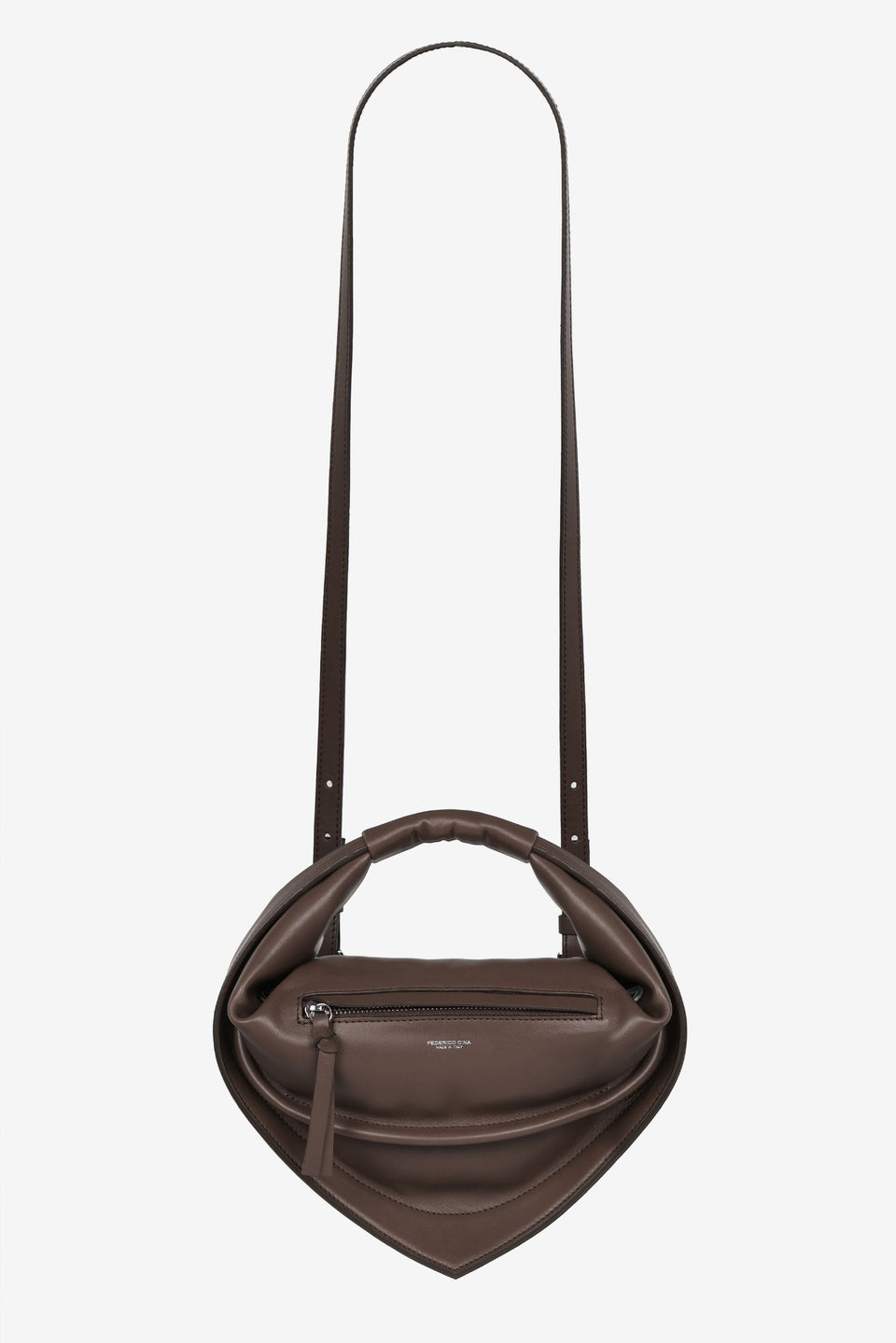 Midi Tortellino Bag-New Brown