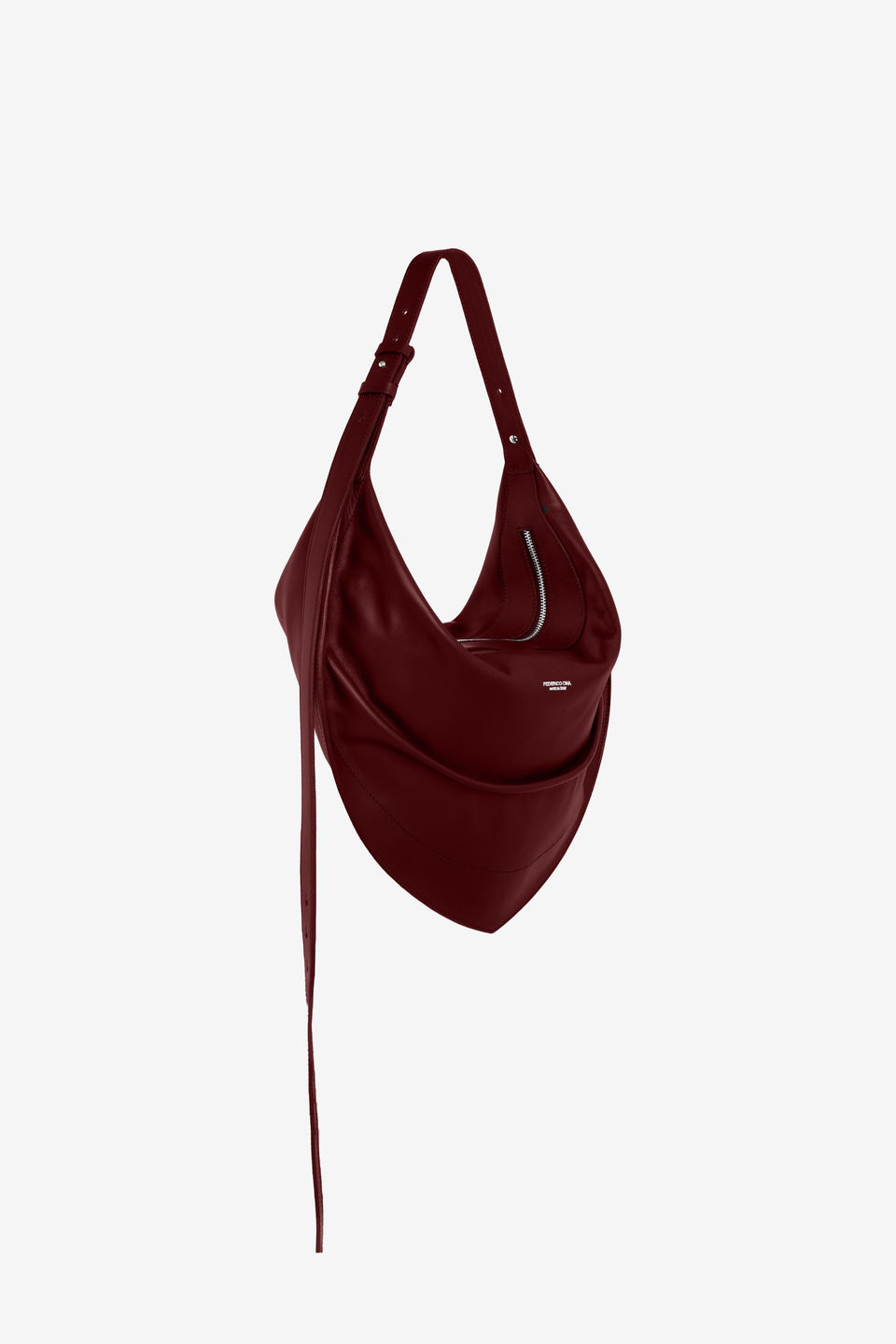 Tortellino Hobo Bag_Burgundy