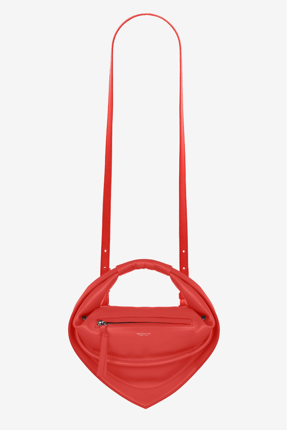 Midi Tortellino Bag-New Red