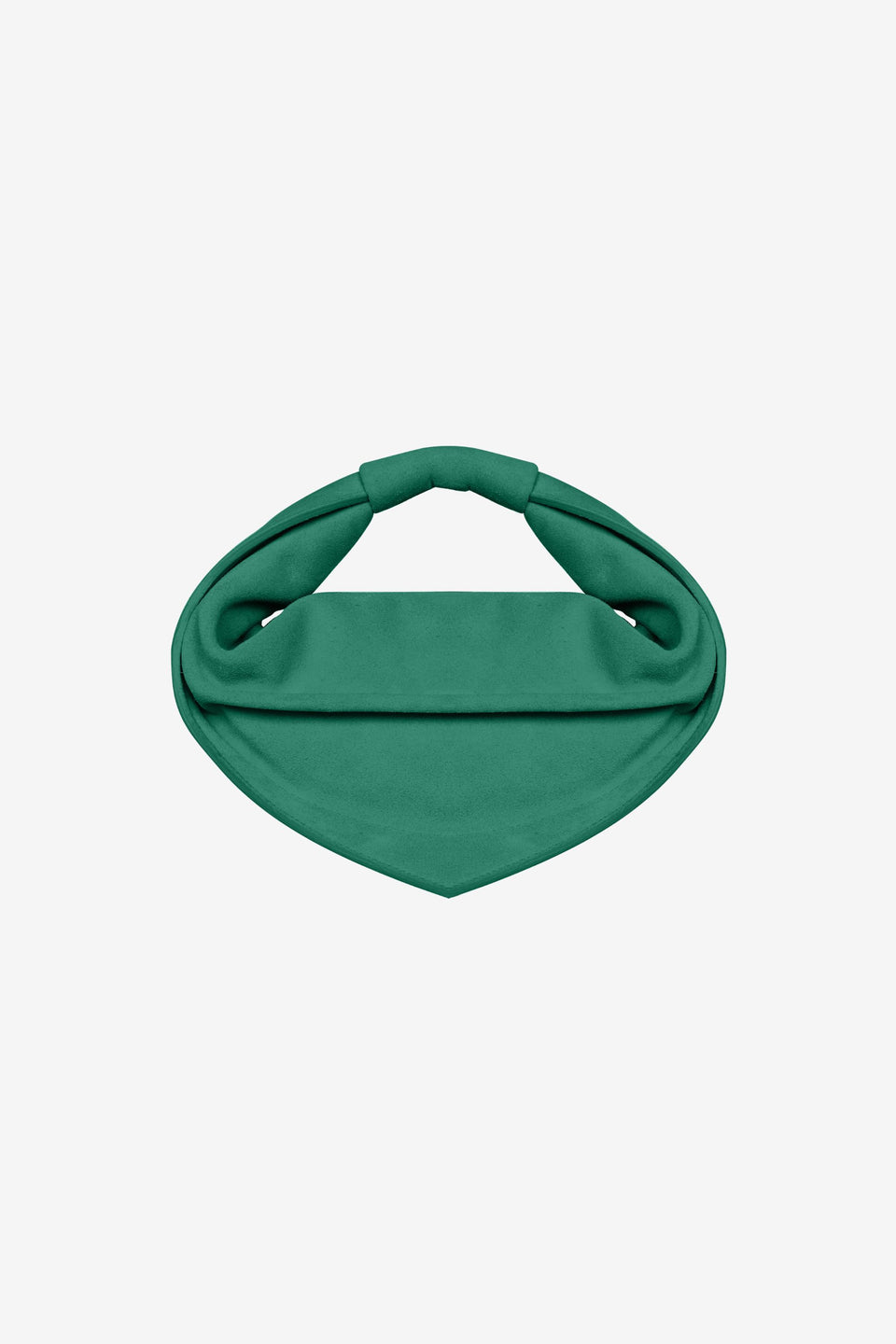 Mini Tortellino Bag-Suede-Green