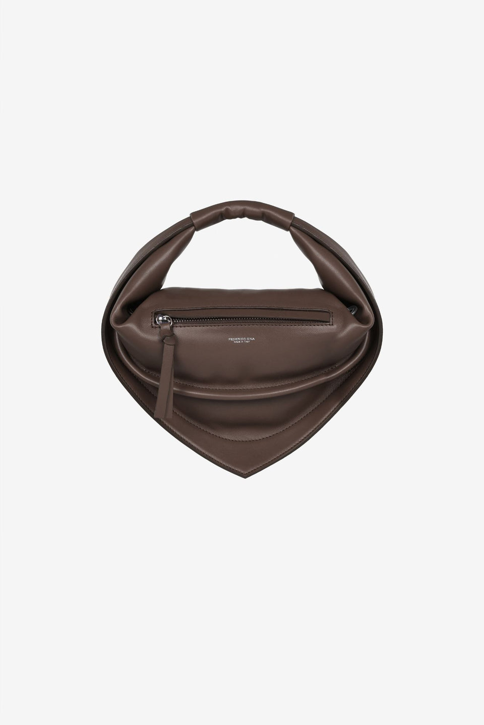 Midi Tortellino Bag-New Brown