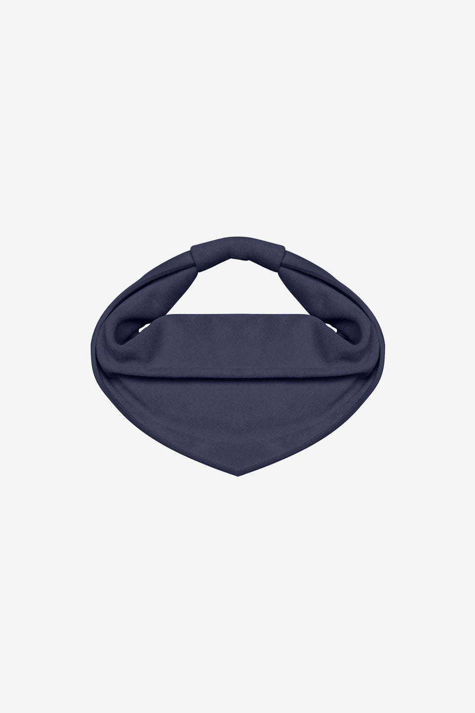 Mini Tortellino Bag-Suede-Blue