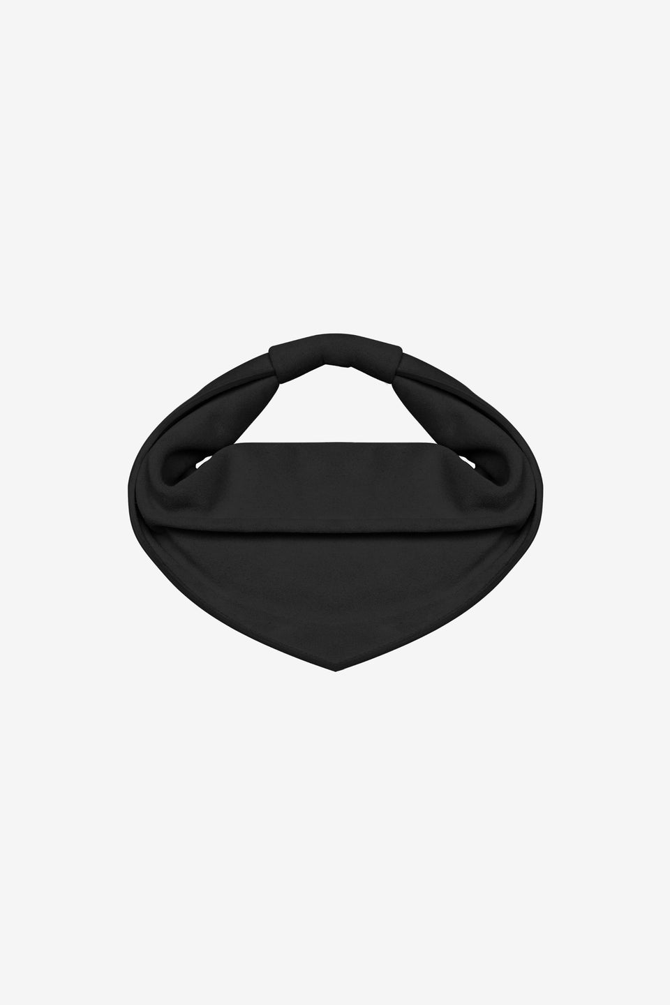 Mini Tortellino Bag-Suede-Black