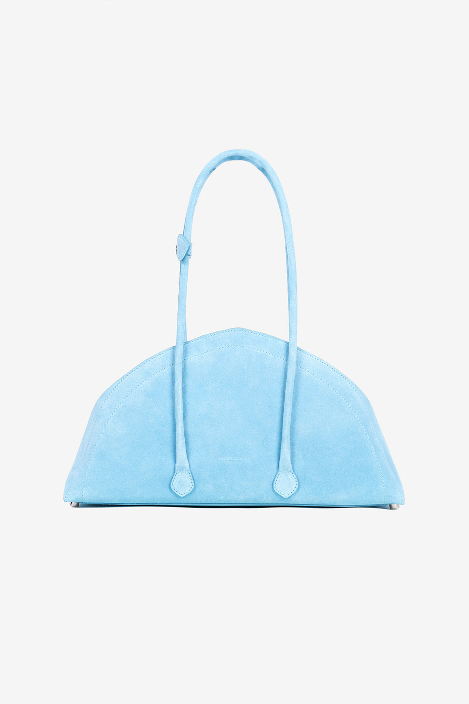 Tortellino Bag_La Bauletto_Suede_Light Blue