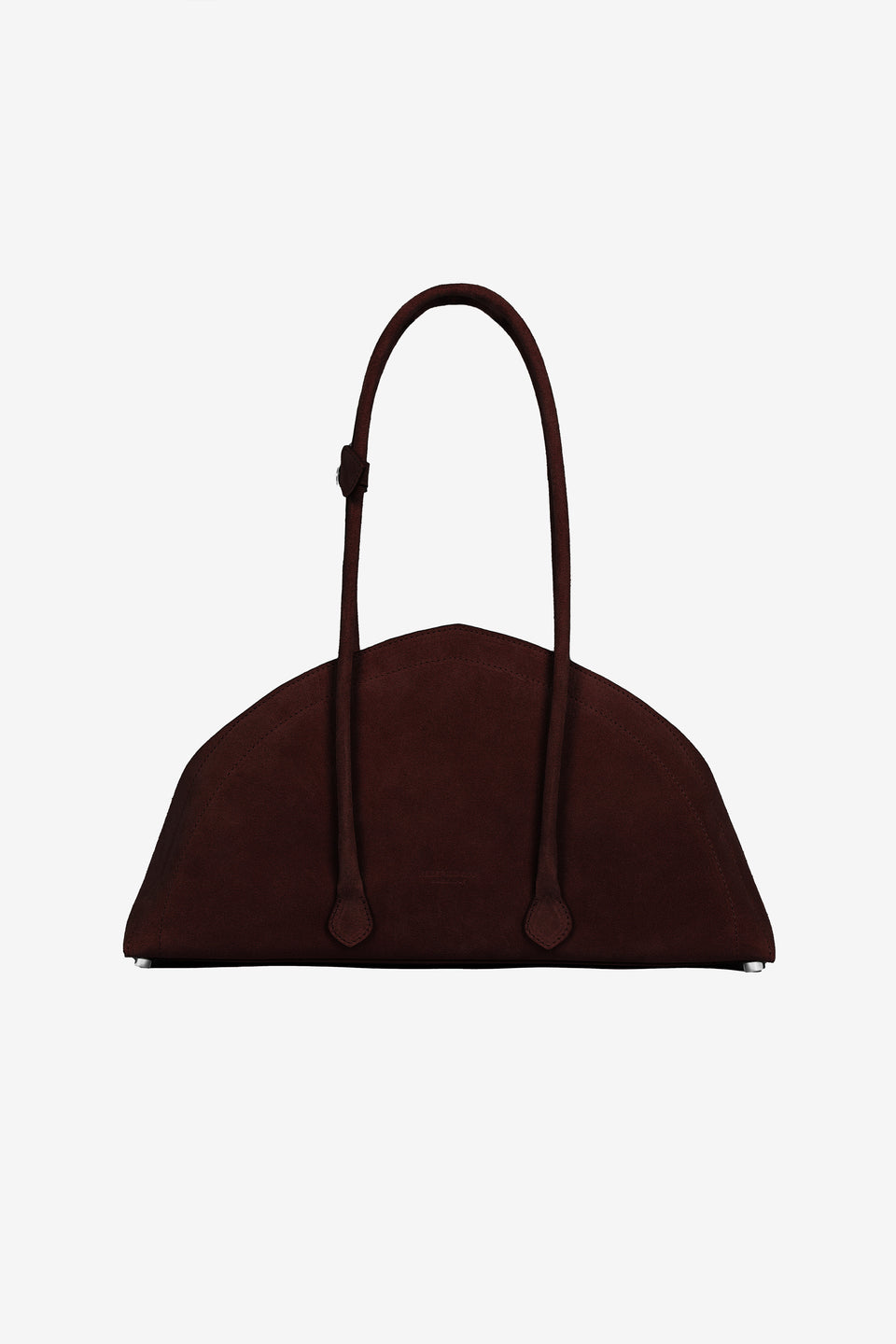 Tortellino Bag_La Bauletto_Suede_Brown