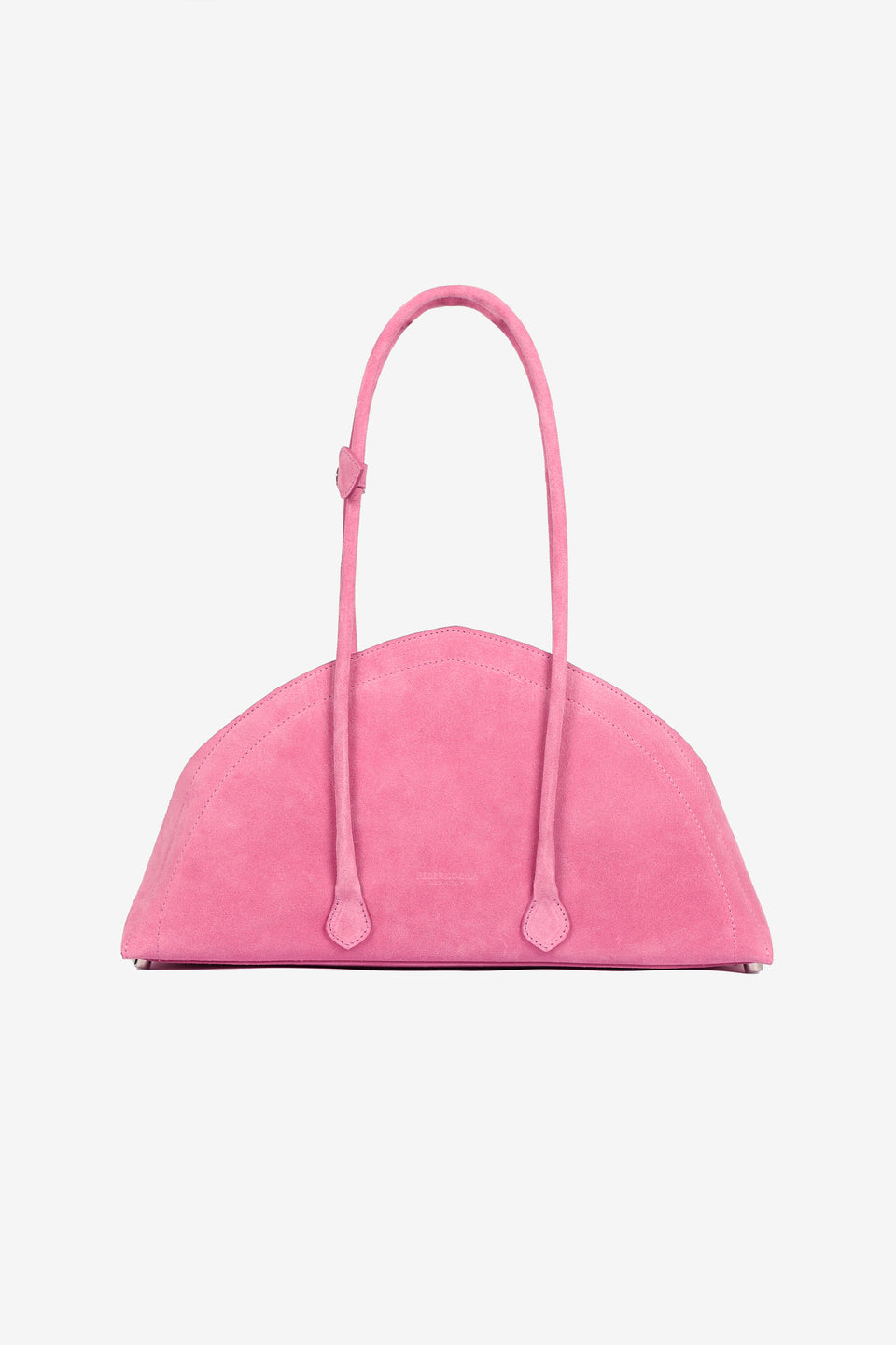 Tortellino Bag_La Bauletto_Suede_Baby Pink