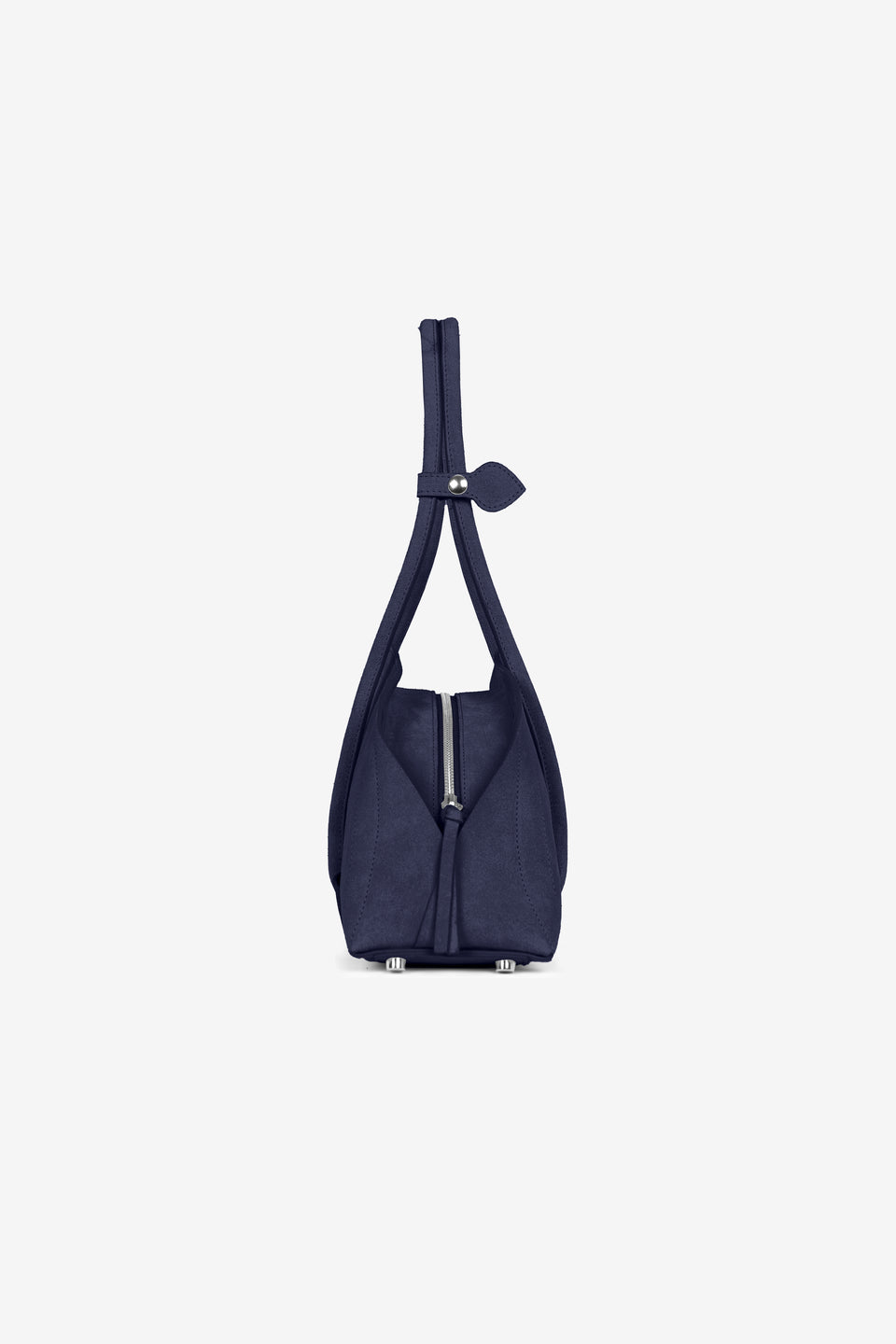 Tortellino Bag_La Bauletto_Suede_Blue