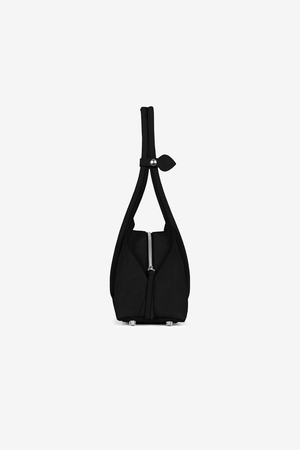 Tortellino Bag_La Bauletto_Suede_Black