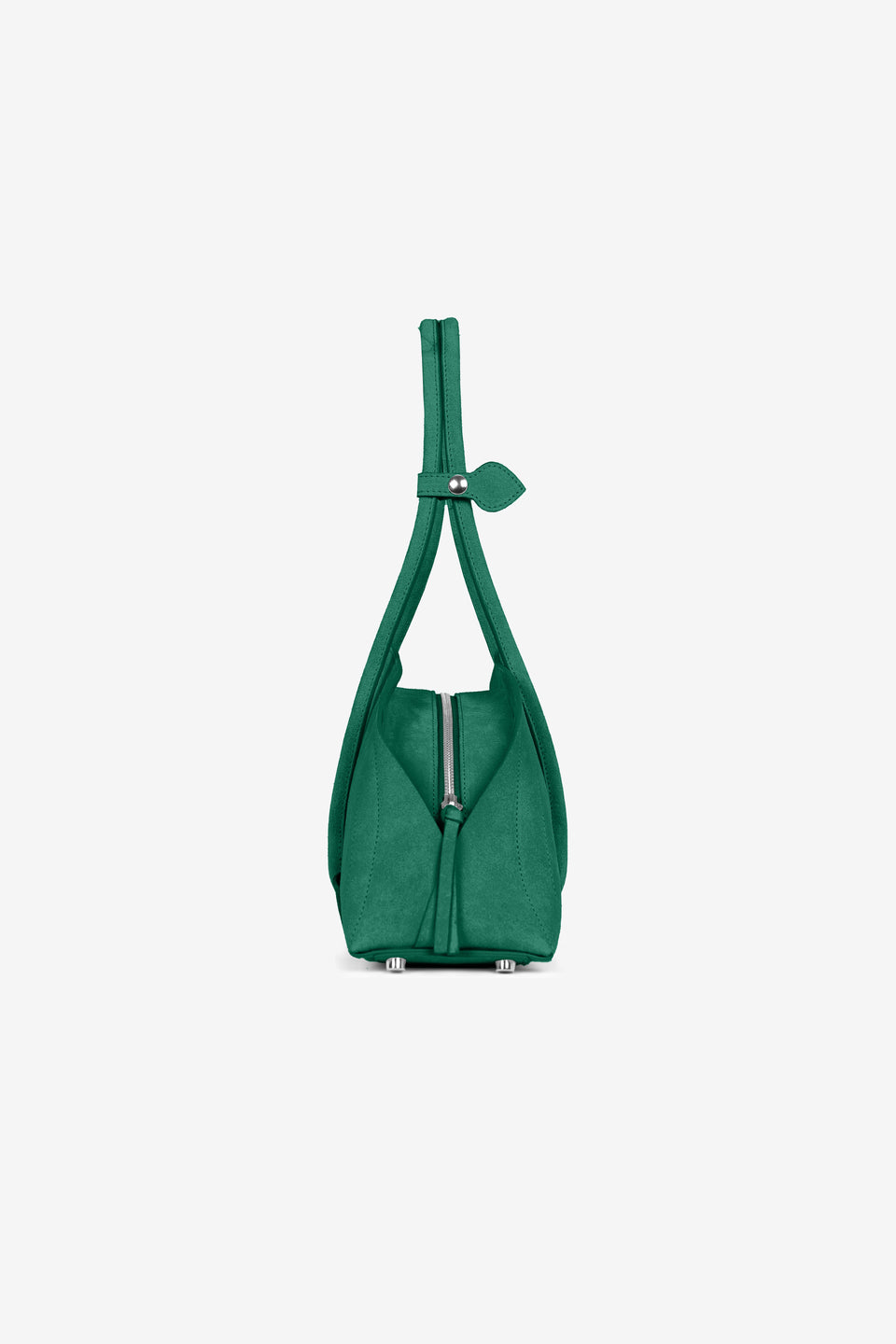 Tortellino Bag_La Bauletto_Suede_Green