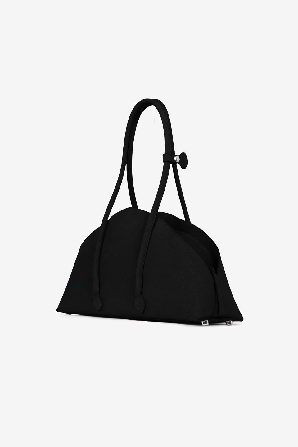 Tortellino Bag_La Bauletto_Suede_Black