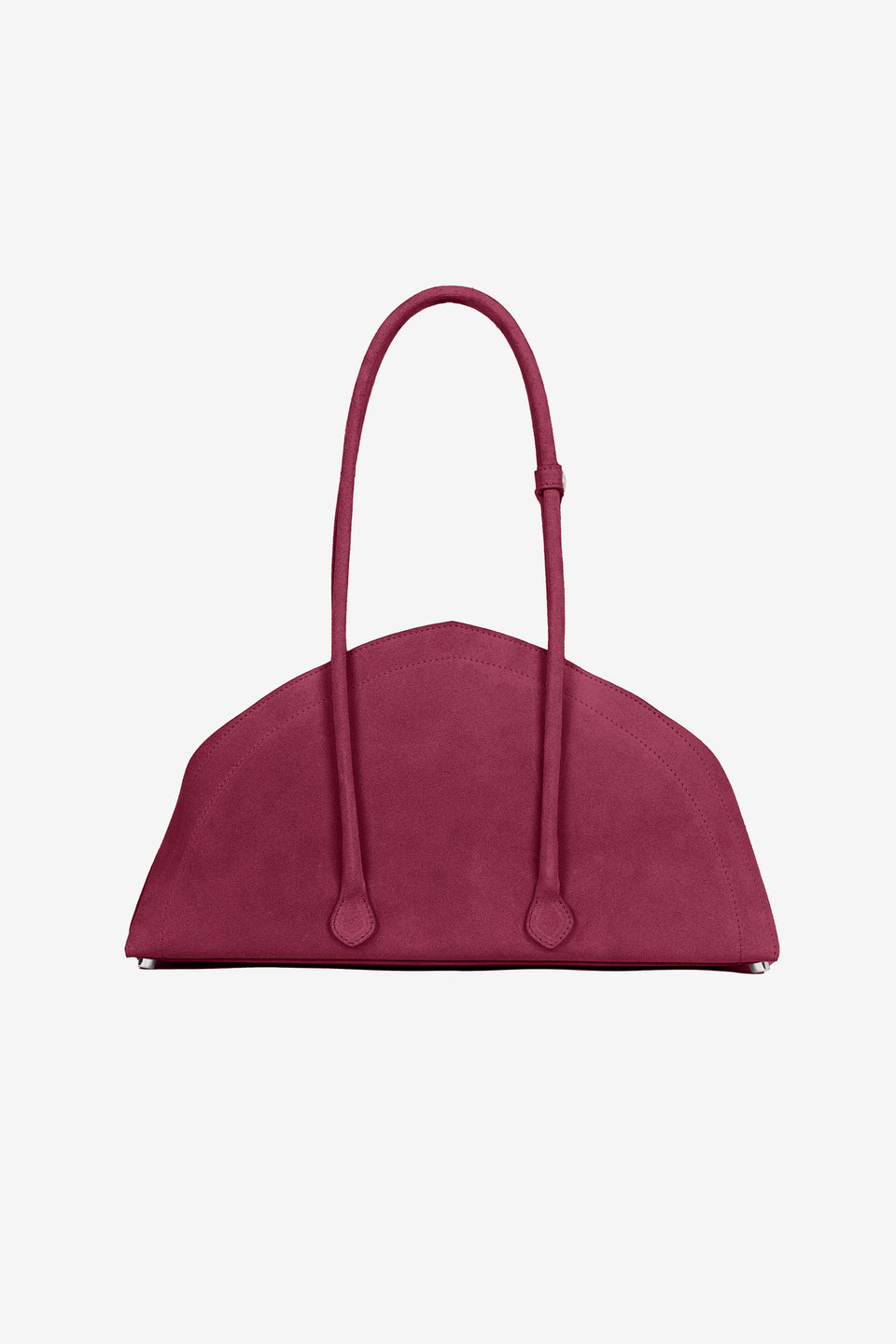 Tortellino Bag_La Bauletto_Suede_Burgundy