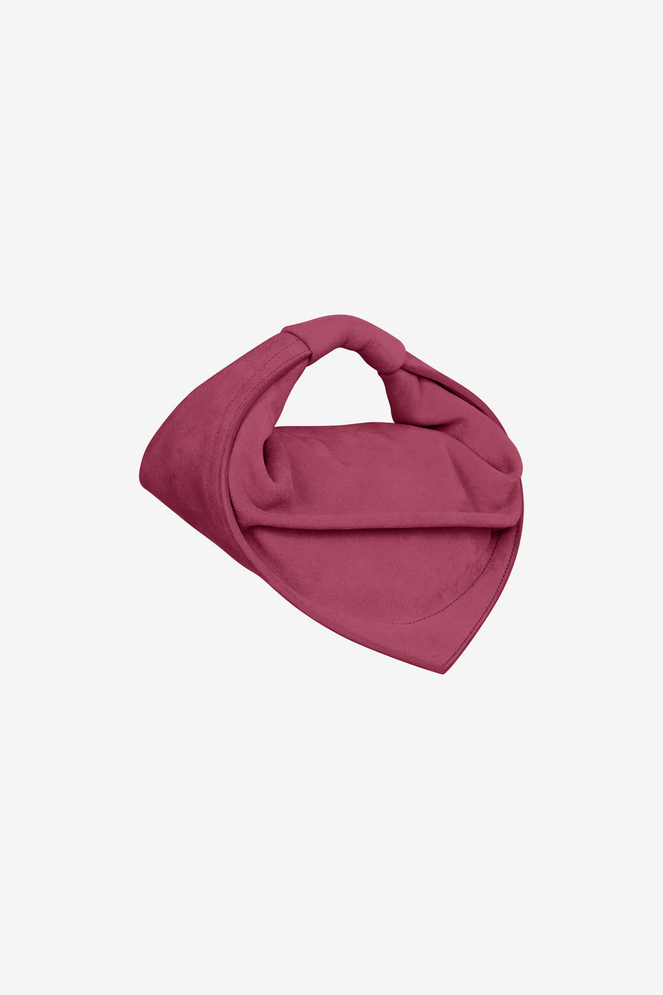 Mini Tortellino Bag-Suede-Burgundy