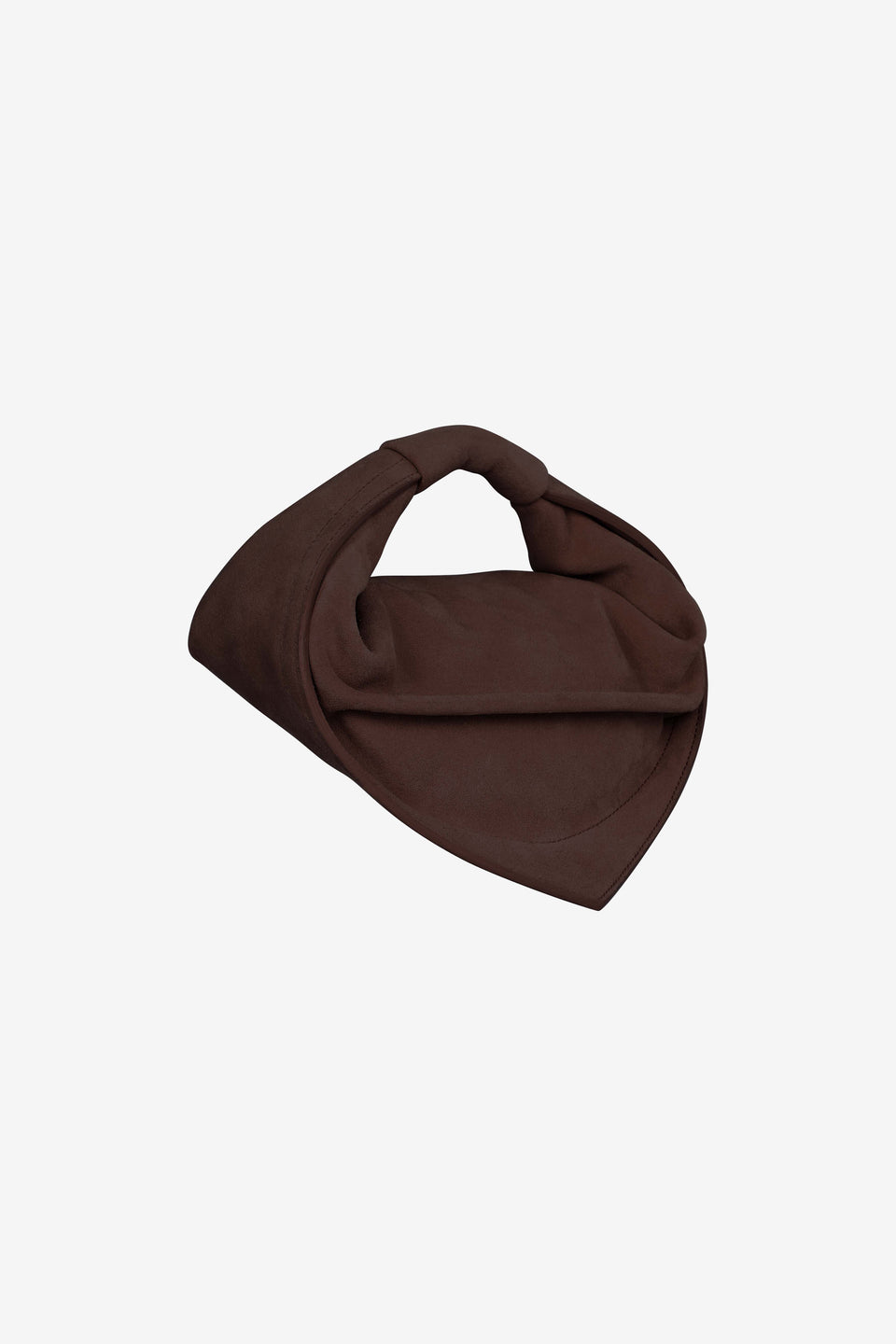 Mini Tortellino Bag-Suede-Brown