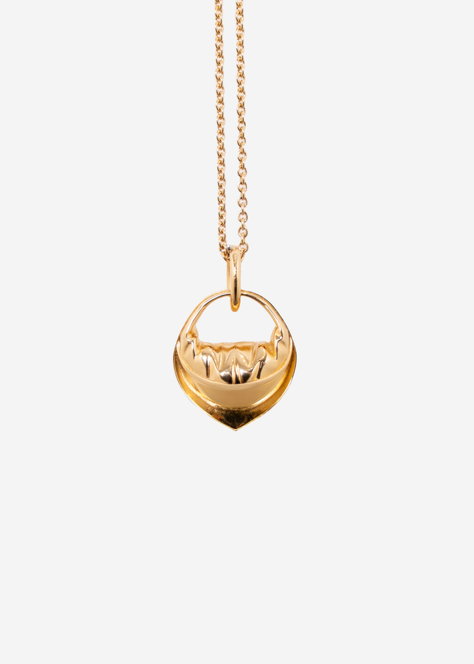 Tortellino Necklace-Gold