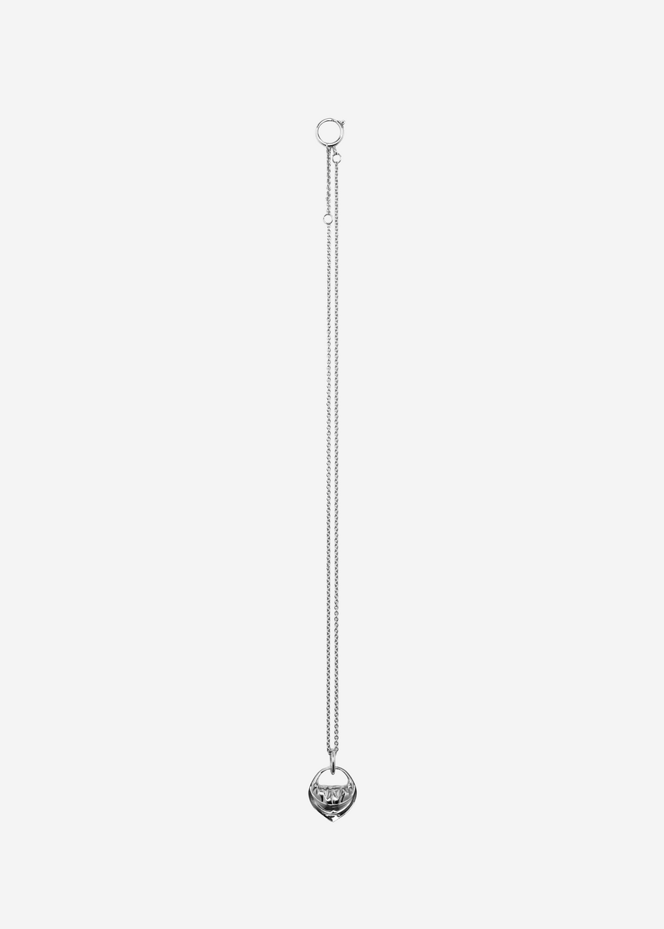 Tortellino Necklace-Silver