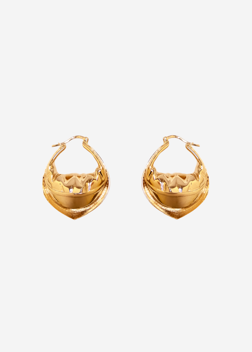 Tortellino Earring-Gold