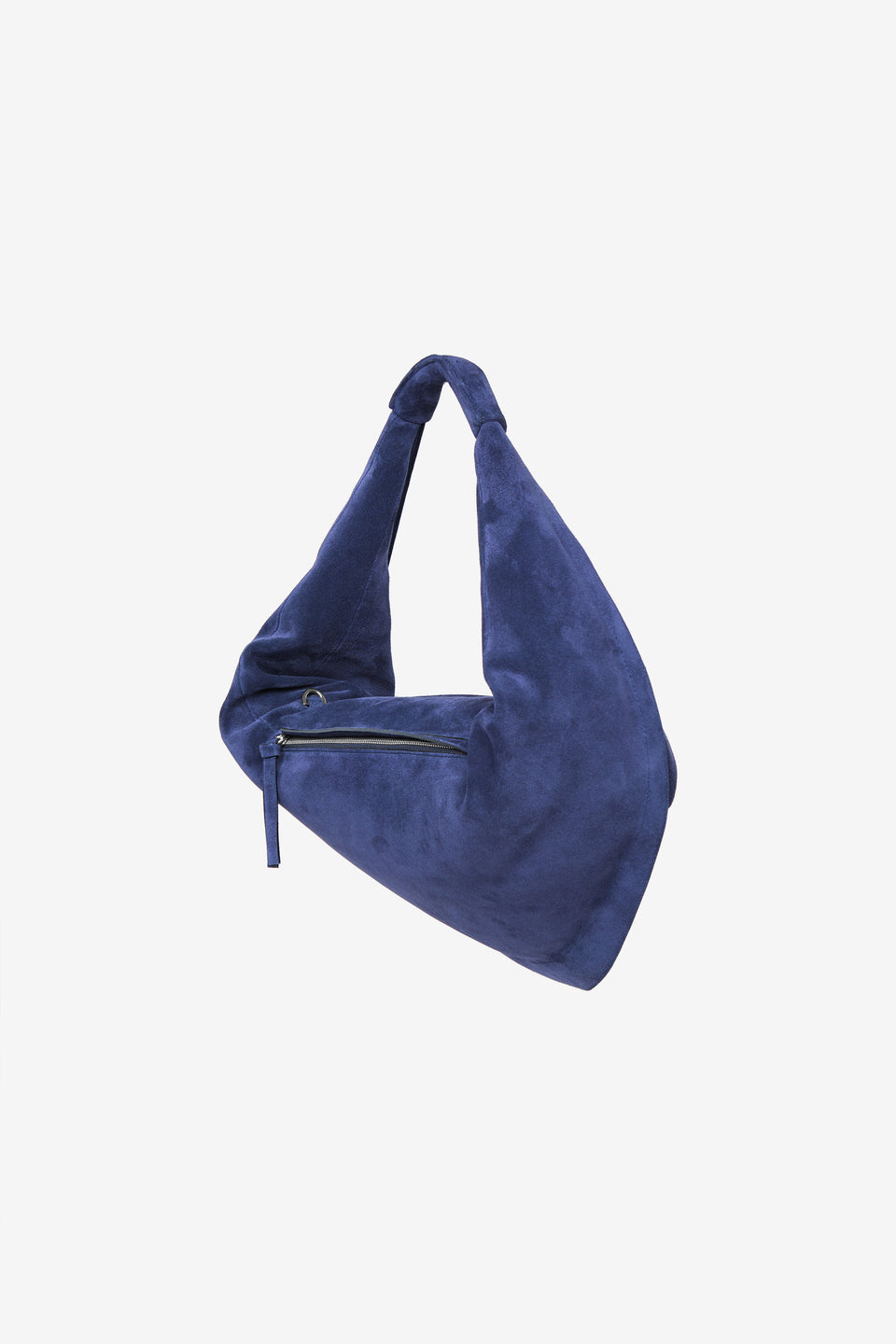 Tortellino Bag-Suede-Blue