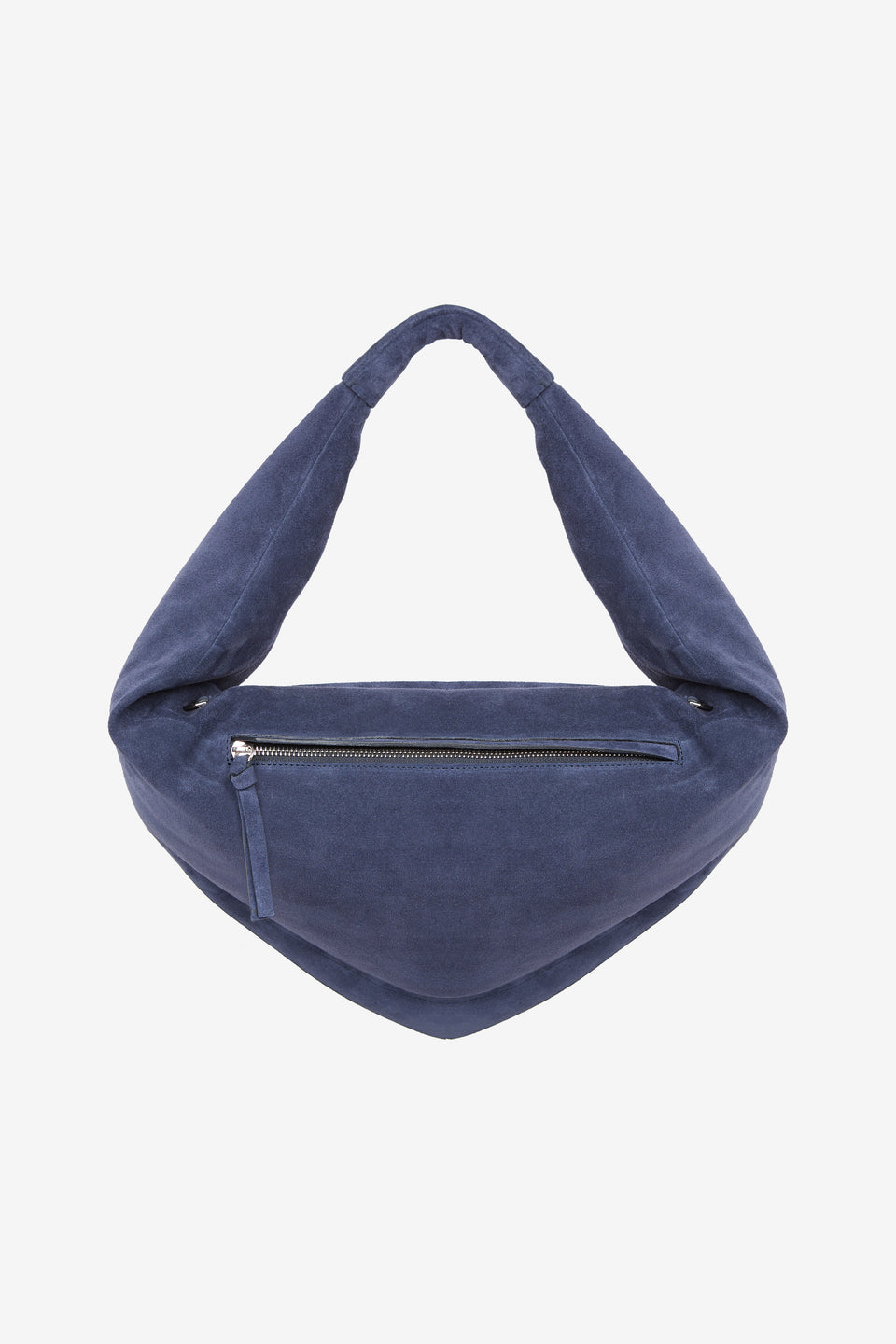 Tortellino Bag-Suede-Blue