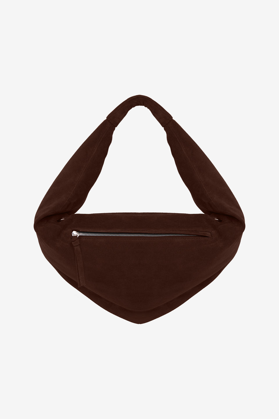 Tortellino Bag-Suede-Brown