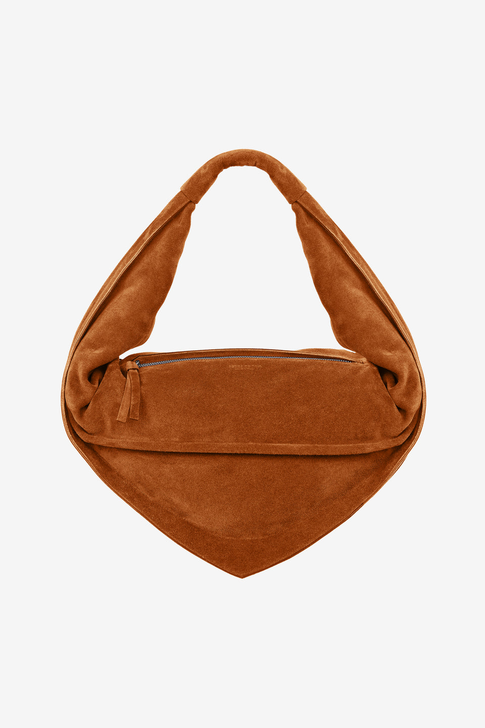 Tortellino Bag-Suede-Cognac