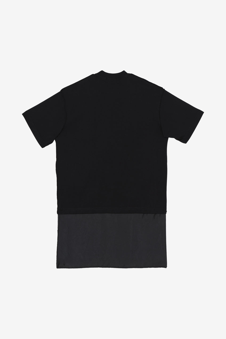 Corset T-shirt Dress-Black