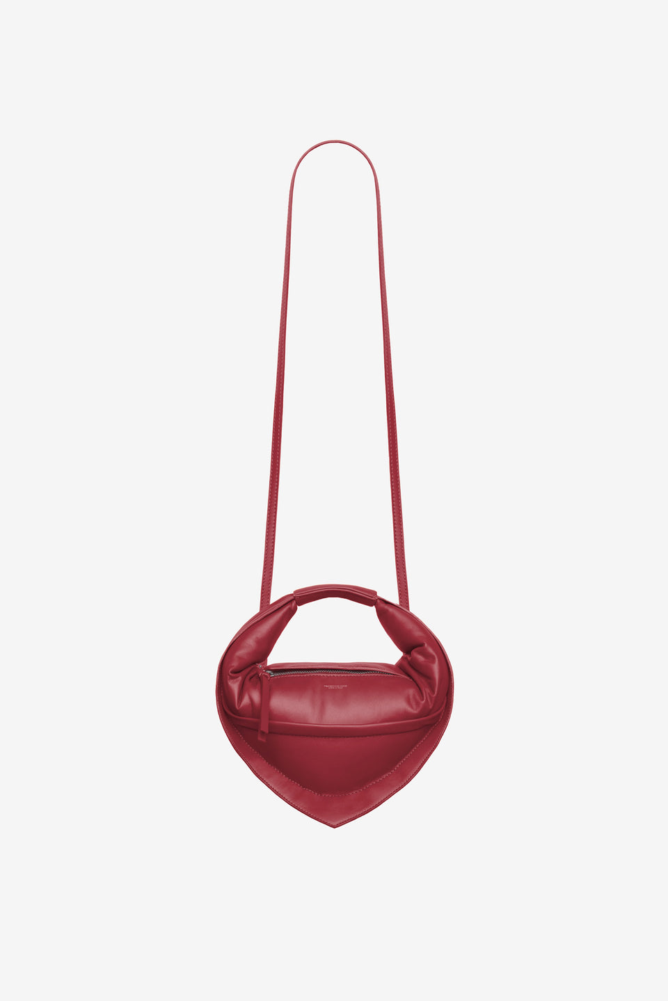 Midi Tortellino Bag-Maroon