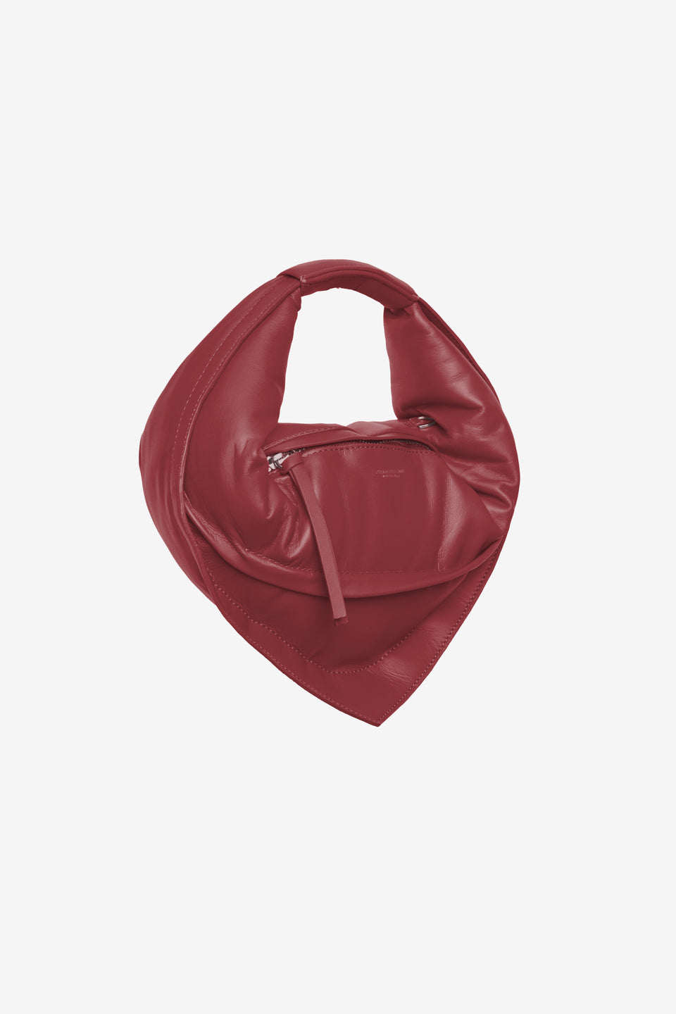 Midi Tortellino Bag-Maroon