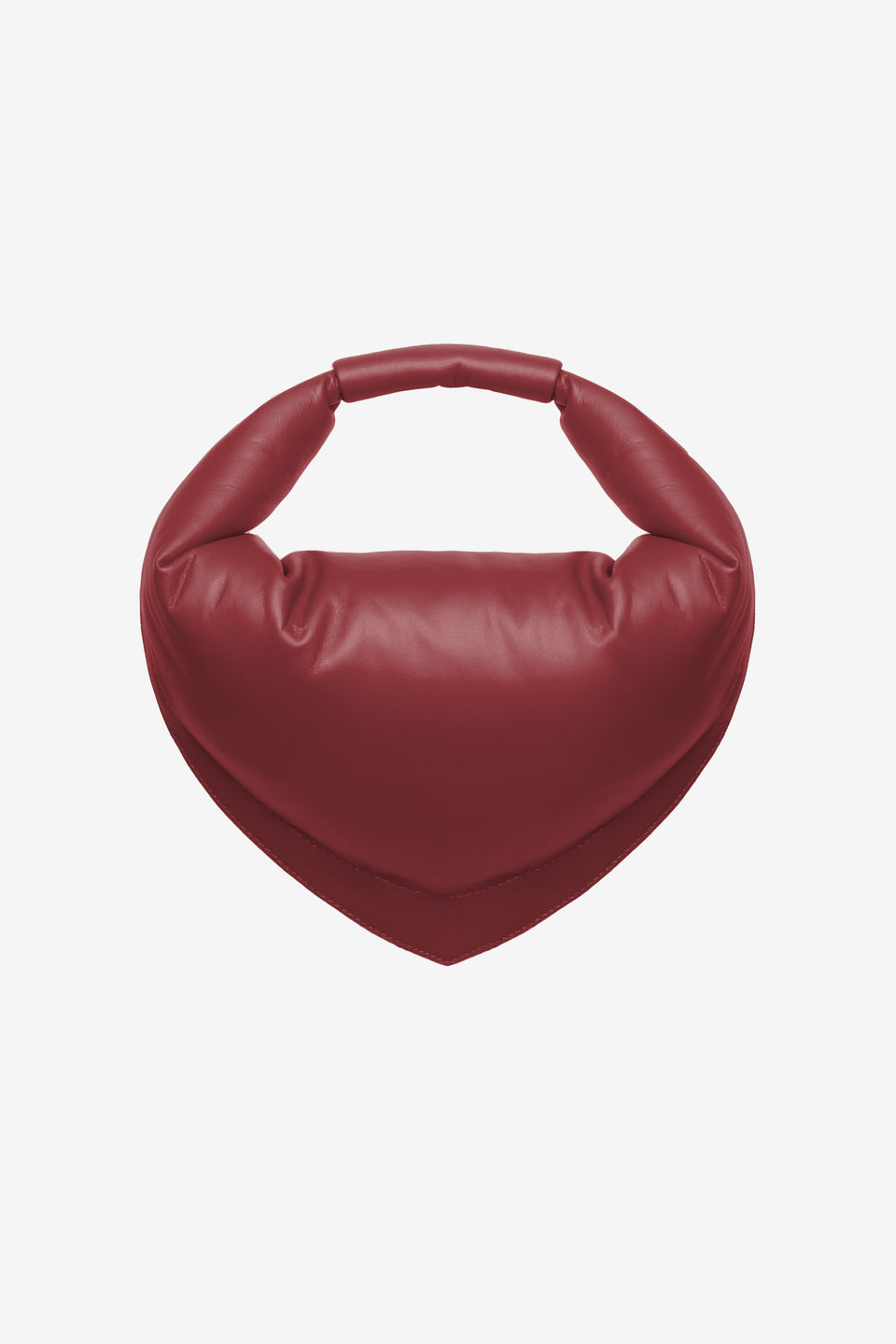 Midi Tortellino Bag-Maroon