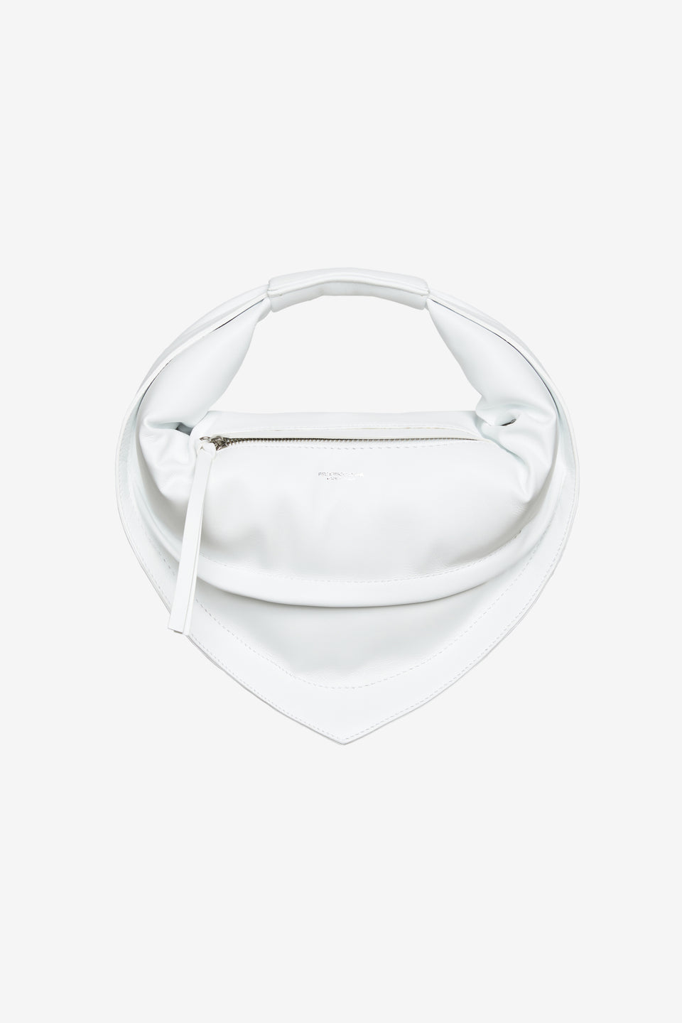 Midi Tortellino Bag-White