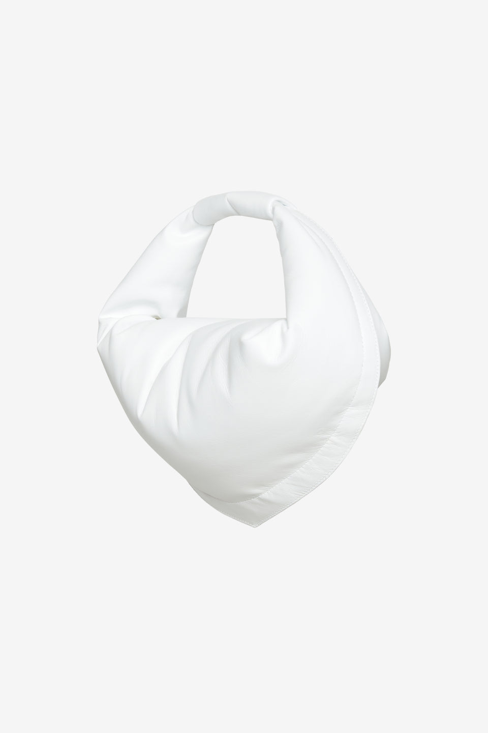 Midi Tortellino Bag-White