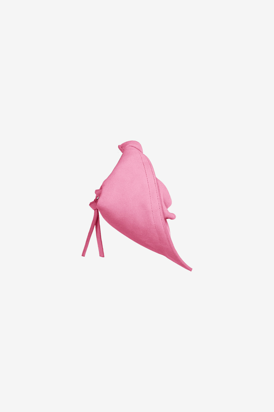 Mini Tortellino Bag-Suede-Baby Pink