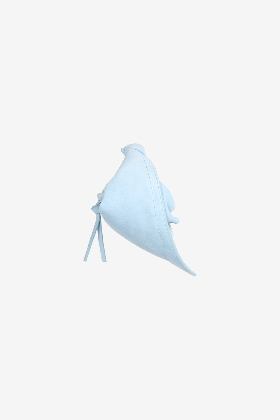 Mini Tortellino Bag-Suede-Light Blue