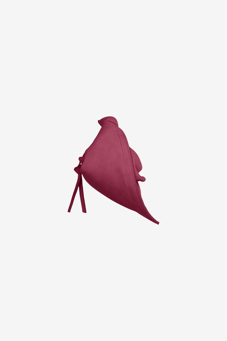 Mini Tortellino Bag-Suede-Burgundy