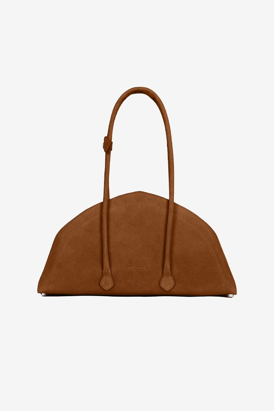 Tortellino Bag_La Bauletto_Suede_Cognac