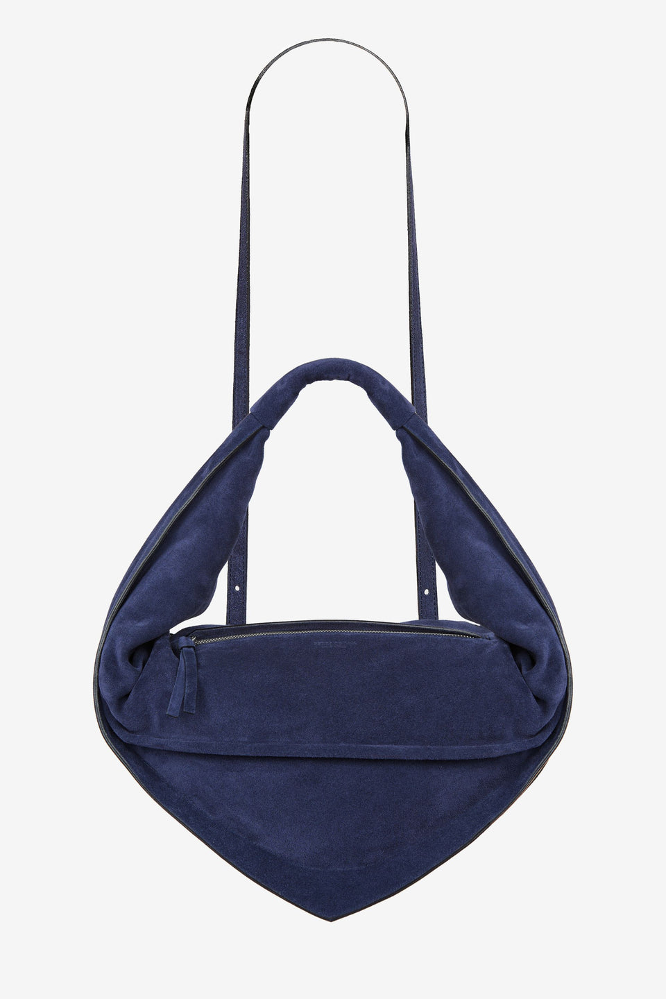 Tortellino Bag-Suede-Blue