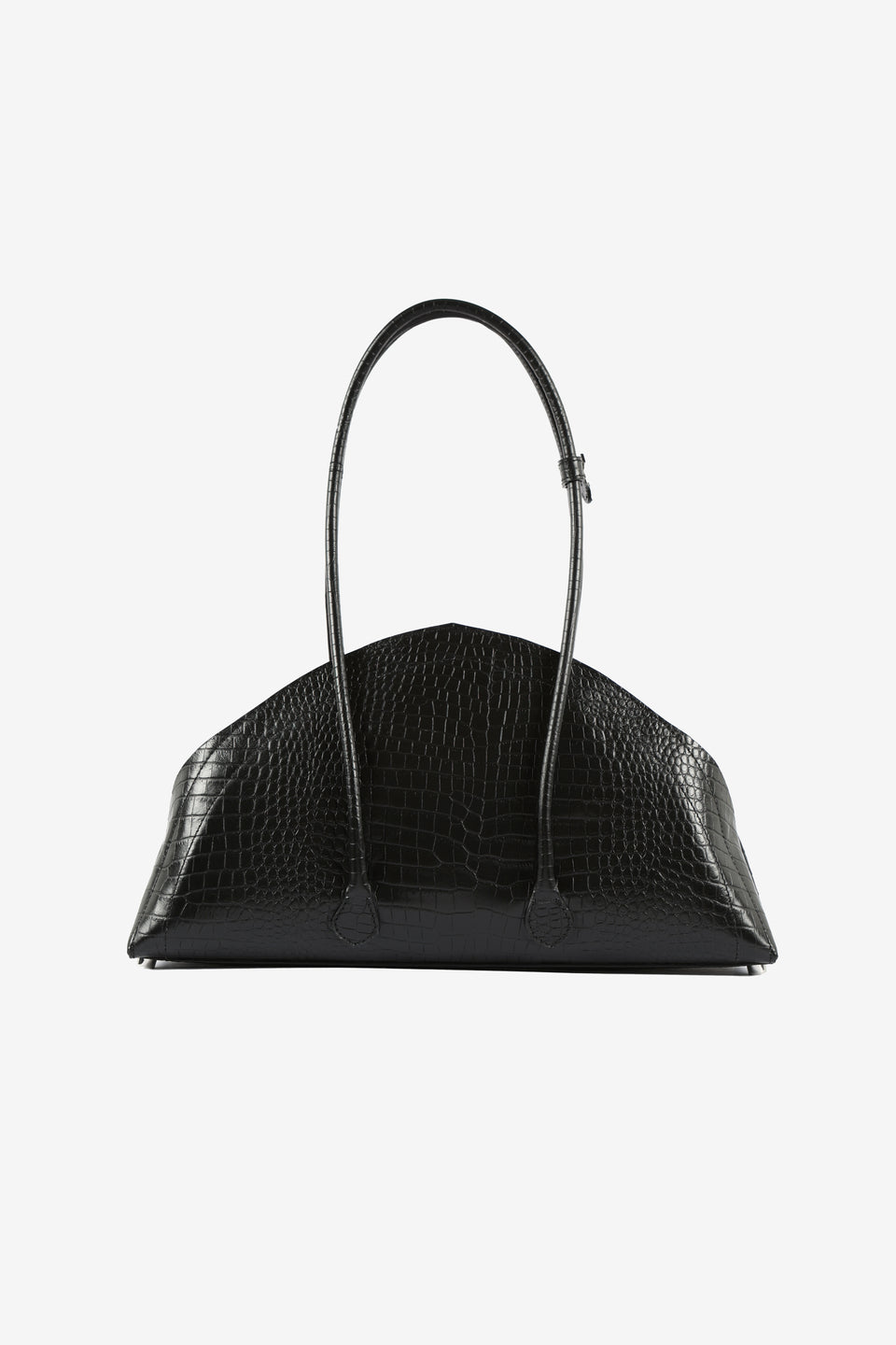 Tortellino Bag_La Bauletto_Croco_Black